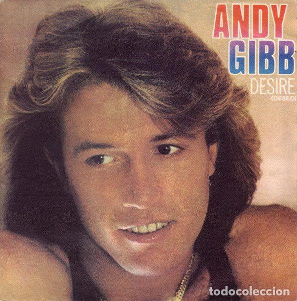 Discos de vinil: Andy Gibb &ndash; Desire = Deseo (Vinyl, RSO 20 90 418)