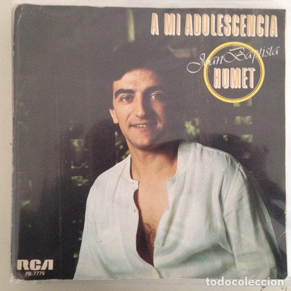 Discos de vinilo: Joan Baptista Humet &ndash; A Mi Adolescencia (Vinyl, RCA PB-7779)