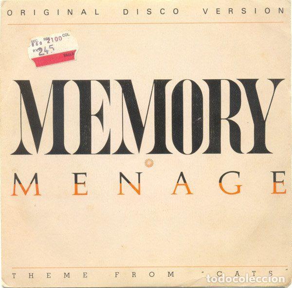 Dischi in vinile: Menage &ndash; Memory (Vinyl, Carrere CRE A-3601)