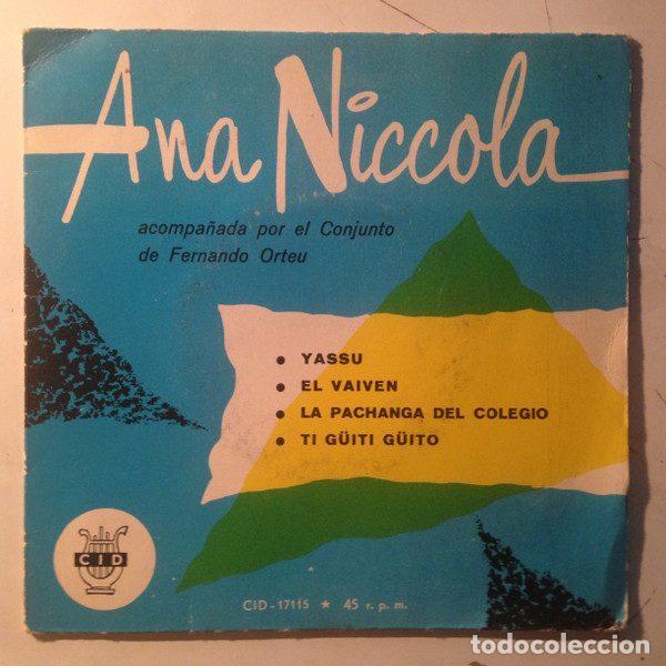 Disques de vinyle: Ana Niccola &ndash; Yassu (Vinyl, CID CID-17115)