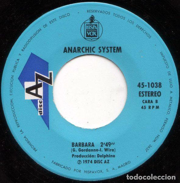 Discos de vinilo: Anarchic System &ndash; Cherie Sha La La (Vinyl, DiscAz 45-1038) - Foto 4