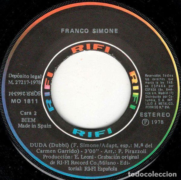 Discos de vinilo: Franco Simone &ndash; Respiro (Vinyl, Rifi MO 1811) - Foto 4
