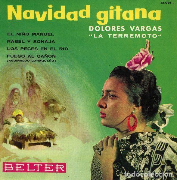 Disques de vinyle: Dolores Vargas &rdquo;La Terremoto&rdquo; &ndash; Navidad Gitana (Vinyl, Belter 51.031)