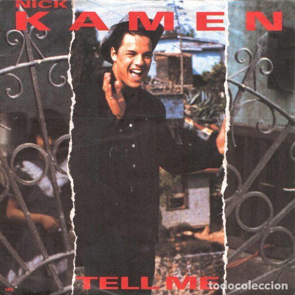 Discos de vinil: Nick Kamen &ndash; Tell Me (Vinyl, WEA 247 918-7)