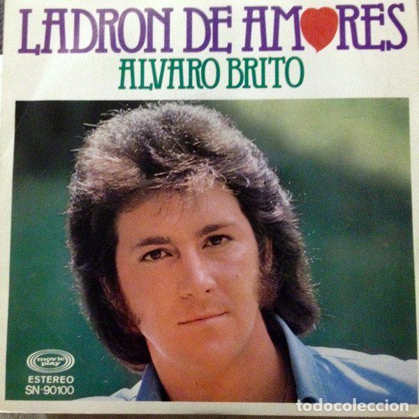Vinyl-Schallplatten: Alvaro Brito &ndash; Ladr&oacute;n De Amores (Vinyl, Movieplay SN-90100)
