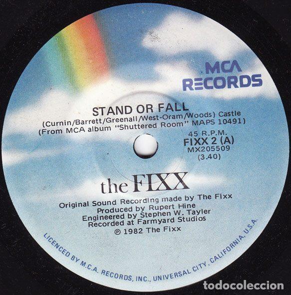 Discos de vinilo: The Fixx &ndash; Stand Or Fall (Vinyl, MCA Records FIXX 2)