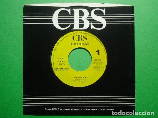 Vinyl-Schallplatten: The Black Sorrows &ndash; Hold On To Me (Vinyl, CBS ARIC 2163)