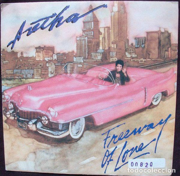 Discos de vinil: Aretha Franklin &ndash; Freeway Of Love (Vinyl, Arista A-107.387)