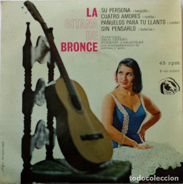 Vinyl-Schallplatten: La Gitana De Bronce Guitarristas: Paco Cepero, Eugenio Caracoles &ndash; La Gitana De Bronce (Vinyl,...