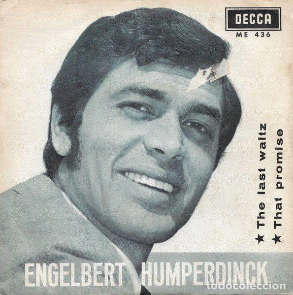Vinyl records: Engelbert Humperdinck &ndash; The Last Waltz / That Promise (Vinyl, Decca ME. 436)