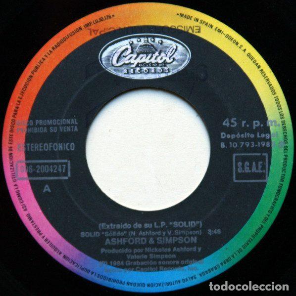 Discos de vinilo: Ashford & Simpson &ndash; Solid (Vinyl, Capitol Records 006-2004247) - Foto 3