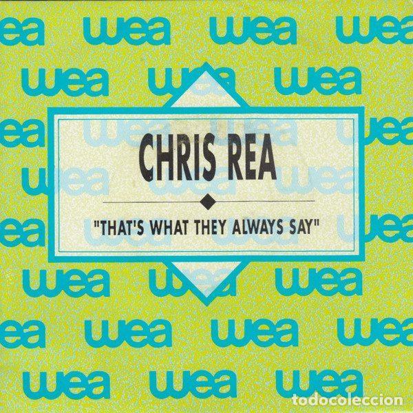 Vinyl records: Chris Rea &ndash; That's What They Always Say (Vinyl, WEA 1.199)