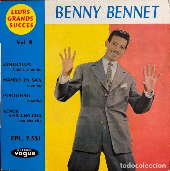 Discos de vinil: Benny Bennet &ndash; Leurs Grands Succes - Vol. 8 (Vinyl, Disques Vogue EPL. 7.531)