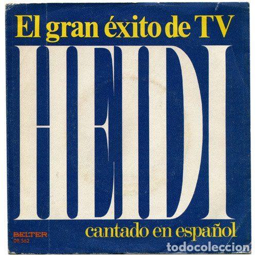 Vinyl-Schallplatten: Los Mismos &ndash; El Gran &Eacute;xito De TV Heidi Cantado En Espa&ntilde;ol (Vinyl, Belter 08.562)