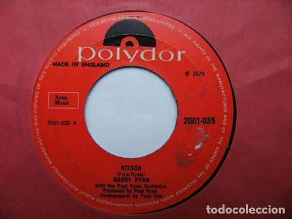 Discos de vinil: Barry Ryan &ndash; Kitsch (Vinyl, Polydor 2001-035)
