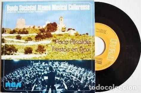 Disques de vinyle: Banda Sociedad Ateneo Musical Cullerense &ndash; Paco Alcalde (Vinyl, RCA SP80)