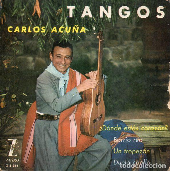 Dischi in vinile: Carlos Acu&ntilde;a &ndash; Tangos (Vinyl, Zafiro Z-E 314)