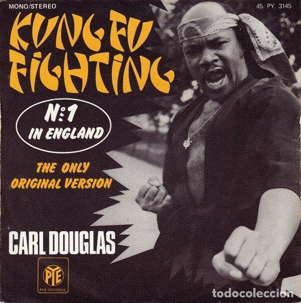 Disques de vinyle: Carl Douglas &ndash; Kung Fu Fighting (Vinyl, Pye Records 45 PY. 3145)