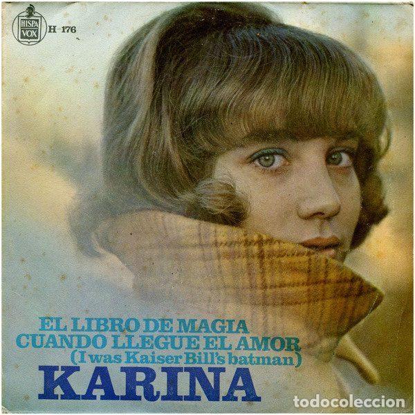 Disques de vinyle: Karina &ndash; El Libro De Magia (Vinyl, Hispavox H-176)