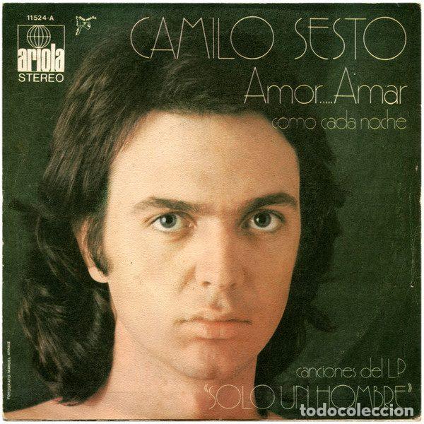 Discos de vinilo: Camilo Sesto &ndash; Amor.....Amar (Vinyl, Ariola 11.524-A)