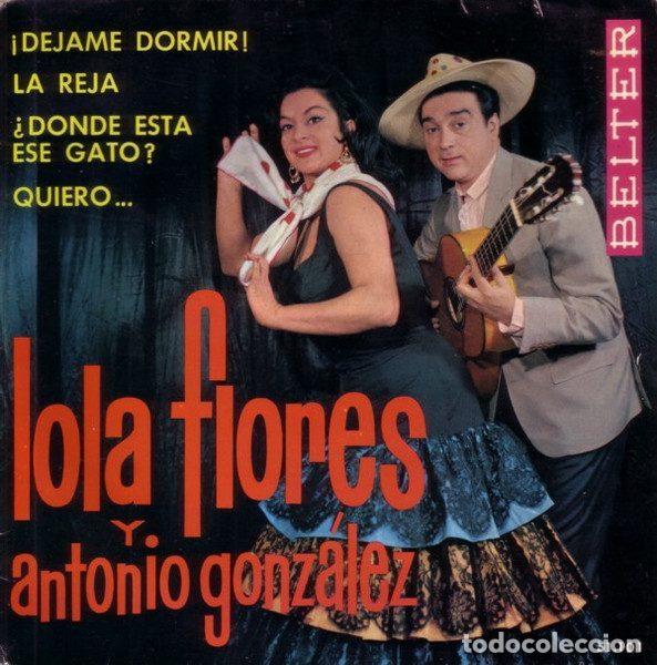 Vinyl-Schallplatten: Lola Flores Y Antonio Gonz&aacute;lez &ndash; &iexcl;Dejame Dormir! (Vinyl, Belter 51.101)