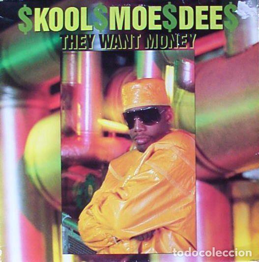 Discos de vinilo: Kool Moe Dee &ndash; They Want Money (Vinyl, Jive JIVE T 207)