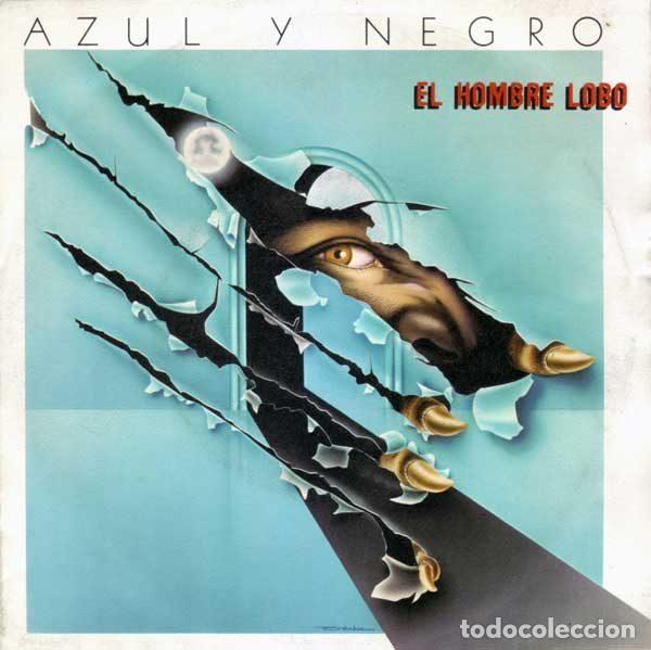 Vinyl records: Azul Y Negro &ndash; El Hombre Lobo (Vinyl, Mercury 818 033-7)