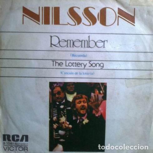 Discos de vinilo: Nilsson &ndash; Remember (Vinyl, RCA Victor 3-10815) - Foto 1
