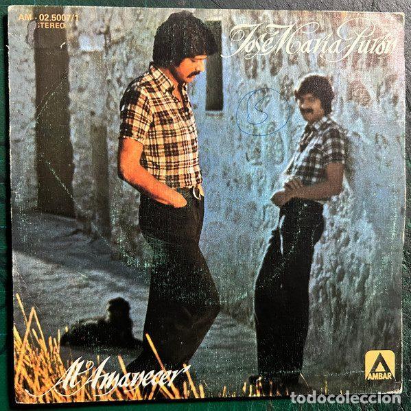 Vinyl-Schallplatten: Jos&eacute; Mar&iacute;a Pur&oacute;n &ndash; Al Amanecer (Vinyl, Ambar AM-02.500/1)
