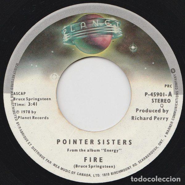 Dischi in vinile: Pointer Sisters &ndash; Fire (Vinyl, Planet P-45901)