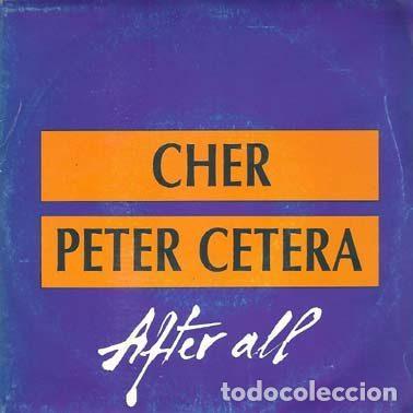 Discos de vinilo: Cher / Peter Cetera &ndash; After All (Vinyl, Geffen Records 1.071)