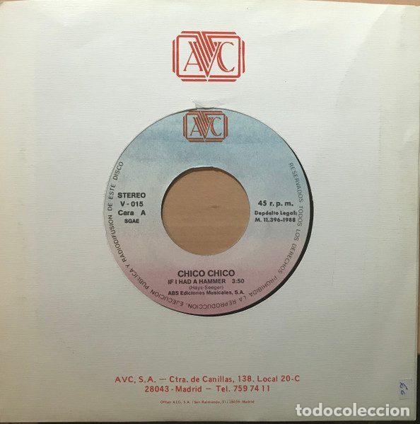Discos de vinil: Chico Chico &ndash; If I Had A Hammer (Vinyl, AVC V - 015)