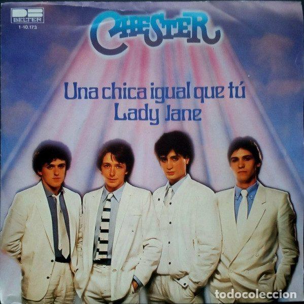 Disques de vinyle: Chester &ndash; Una Chica Igual Que T&uacute; / Lady Jane (Vinyl, DB Belter 1-10.173)