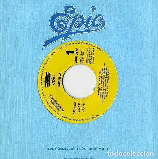 Disques de vinyle: Pimpinela &ndash; Heroina Solitaria (Vinyl, Epic ARIE 3172)