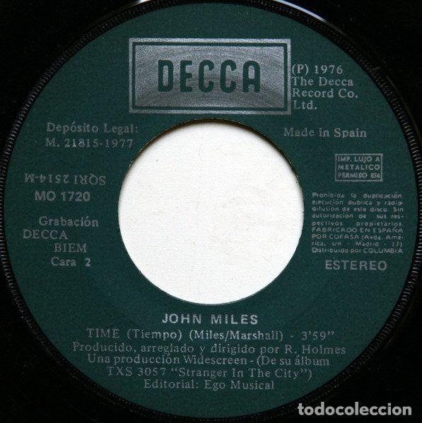 Discos de vinilo: John Miles &ndash; Slow Down (Vinyl, Decca MO 1720) - Foto 4