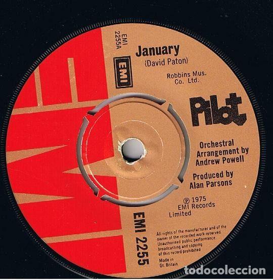 Disques de vinyle: Pilot &ndash; January (Vinyl, EMI EMI 2255)