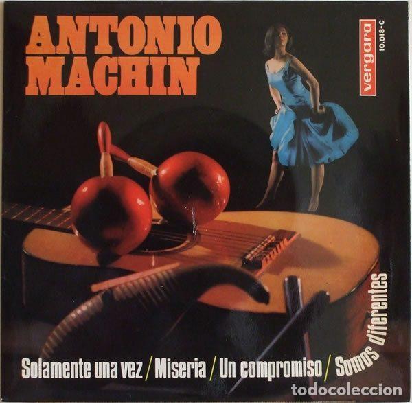 Disques de vinyle: Antonio Mach&iacute;n &ndash; Solamente Una Vez / Miseria / Un Compromiso / Somos Diferentes (Vinyl, Vergara...