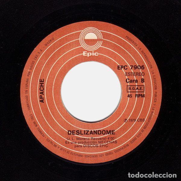 Discos de vinilo: Apache &ndash; Sobrevivir (Vinyl, Epic EPC 7906) - Foto 4