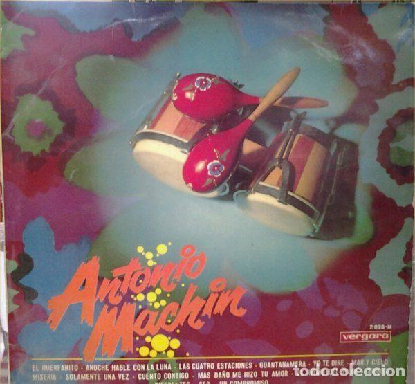 Vinyl-Schallplatten: Antonio Machin &ndash; Antonio Mach&iacute;n (Vinyl, Vergara 7.028-N)