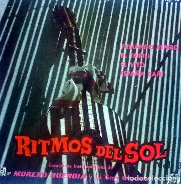 Disques de vinyle: Moreno Buendia y Su Gran Orquesta &ndash; Ritmos del Sol (Vinyl, Hispavox HH 16-190)