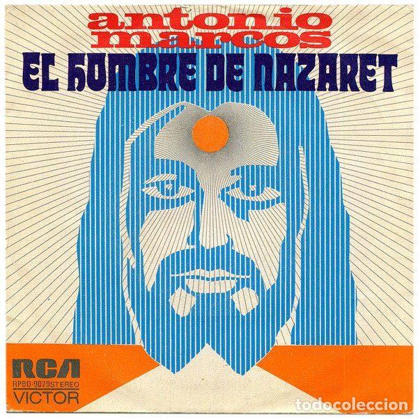 Discos de vinilo: Antonio Marcos &ndash; El Hombre De Nazaret (Vinyl, RCA Victor RPBO-9079)