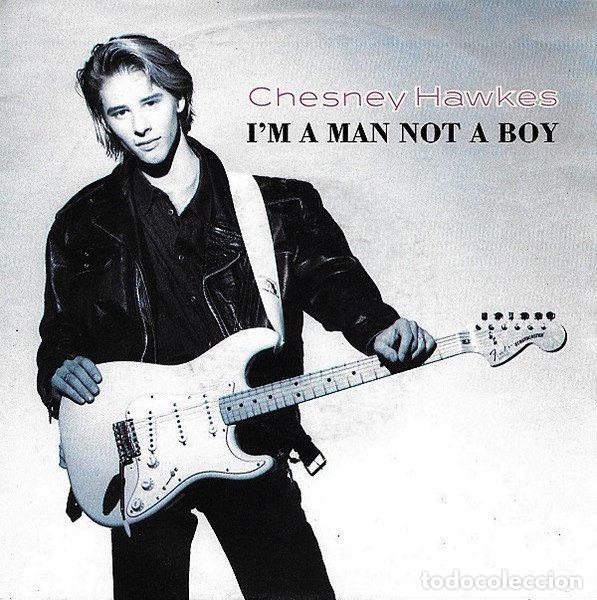 Discos de vinilo: Chesney Hawkes &ndash; I'm A Man Not A Boy (Vinyl, Chrysalis 1C 006-32 3708 7)