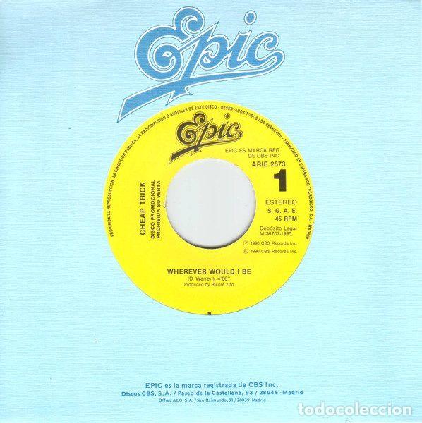 Discos de vinilo: Cheap Trick &ndash; Wherever Would I Be (Vinyl, Epic ARIE 2573)