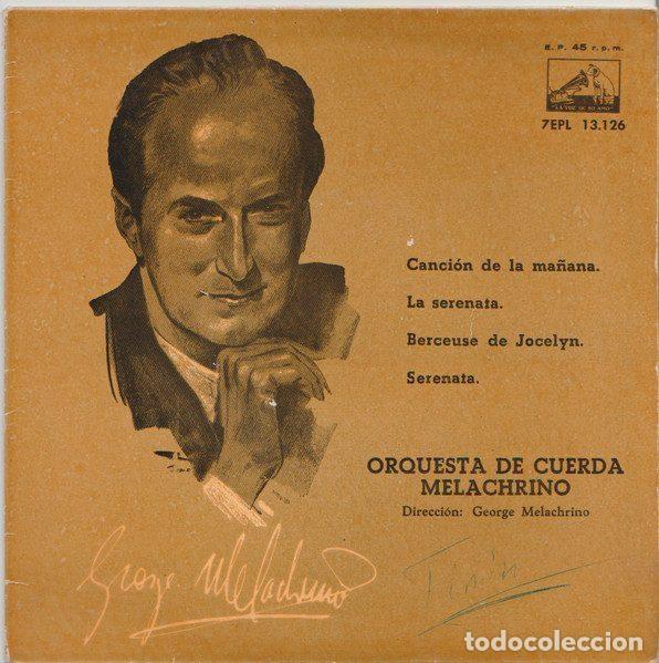 Dischi in vinile: George Melachrino &ndash; Orquesta de Cuerda Melachrino (Vinyl, La Voz De Su Amo 7EPL 13.126)