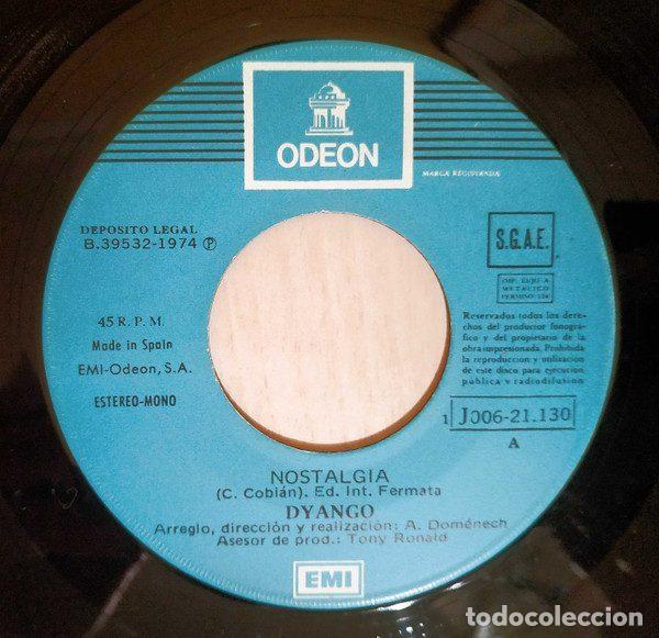 Discos de vinilo: Dyango &ndash; Nostalgia (Vinyl, Odeon 1 J 006-21.130) - Foto 3