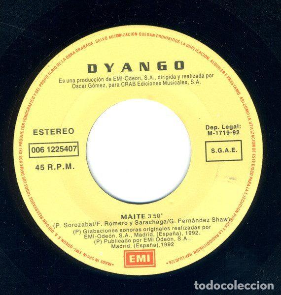 Discos de vinilo: Dyango &ndash; Maite (Vinyl, EMI 006 1225407) - Foto 3
