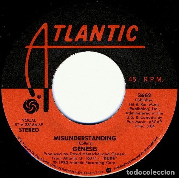 Discos de vinilo: Genesis &ndash; Misunderstanding (Vinyl, Atlantic 3662) - Foto 2
