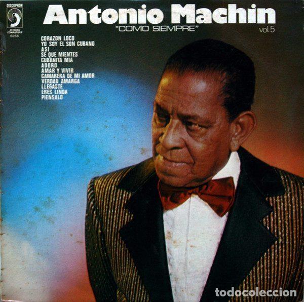 Vinyl-Schallplatten: Antonio Machin &ndash; Como Siempre Vol. 5 (Vinyl, Discophon 6056)