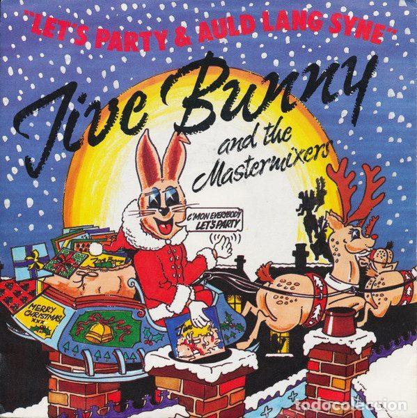 Disques de vinyle: Jive Bunny And The Mastermixers &ndash; Let's Party & Auld Lang Syne (Vinyl, BCM Records 07381)