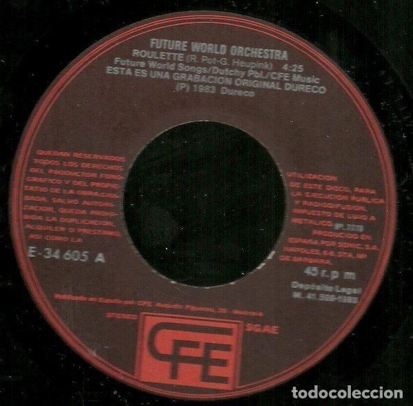 Discos de vinilo: Future World Orchestra &ndash; Roulette / Mister Y (Vinyl, CFE E-34.605) - Foto 3